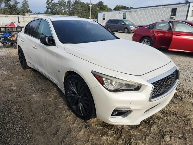 JN1EV7AP1JM355221 - 2018 INFINITI Q50 LUXE WHITE photo 4