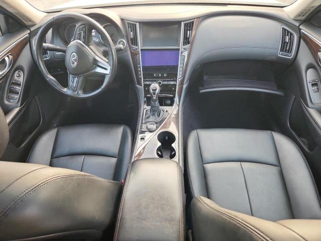 JN1EV7AP1JM355221 - 2018 INFINITI Q50 LUXE WHITE photo 8