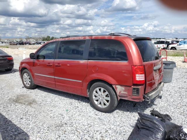 2A4RR5D18AR226740 - 2010 CHRYSLER TOWN & COU TOURING წითელი ფოტო 2