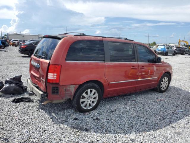 2A4RR5D18AR226740 - 2010 CHRYSLER TOWN & COU TOURING წითელი ფოტო 3