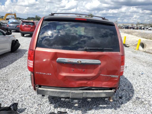 2A4RR5D18AR226740 - 2010 CHRYSLER TOWN & COU TOURING წითელი ფოტო 6