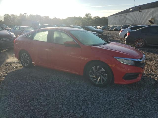 2HGFC2F70HH544721 - 2017 HONDA CIVIC EX RED photo 4