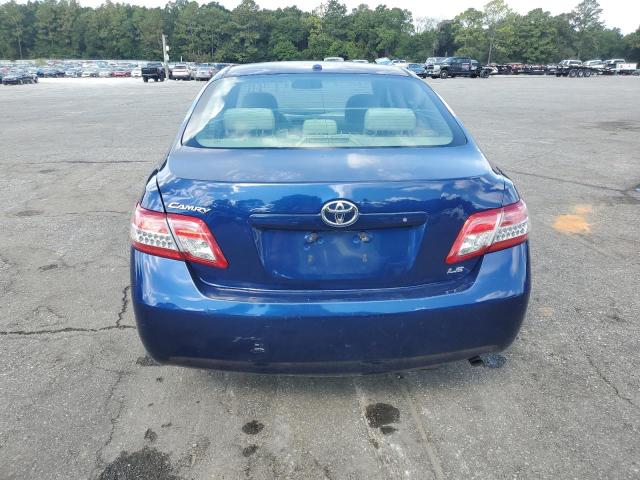 4T1BF3EK0BU767373 - 2011 TOYOTA CAMRY BASE BLUE photo 6