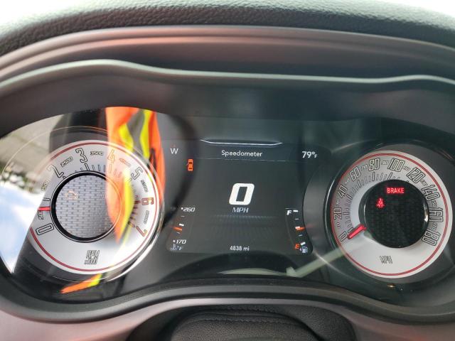 2C3CDZFJ4PH648022 - 2023 DODGE CHALLENGER R/T SCAT PACK GRAY photo 9