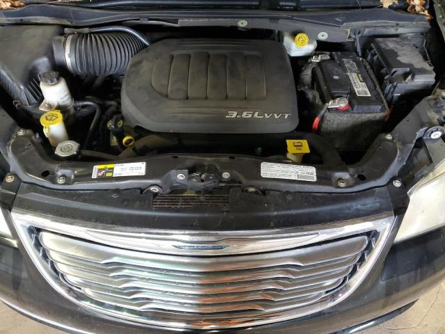 2C4RC1BG0DR745776 - 2013 CHRYSLER TOWN & COU TOURING BLACK photo 12