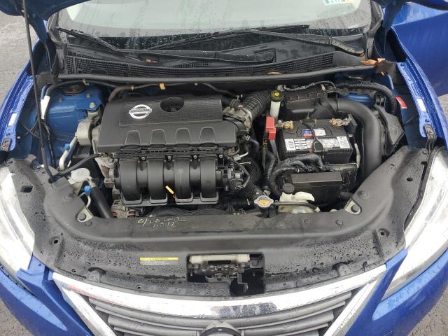 3N1AB7AP5DL713510 - 2013 NISSAN SENTRA S BLUE photo 11