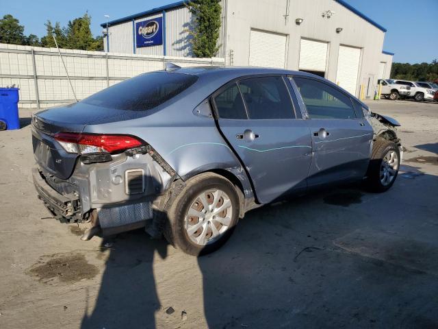 JTDEPRAE3LJ034299 - 2020 TOYOTA COROLLA LE BLUE photo 3