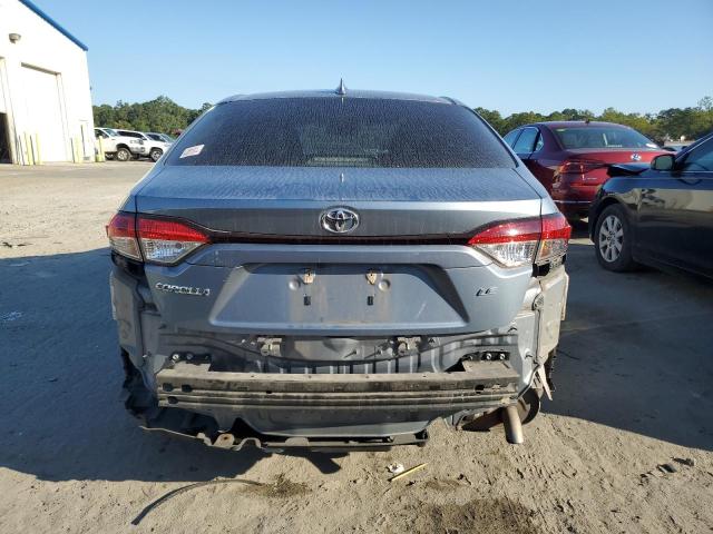 JTDEPRAE3LJ034299 - 2020 TOYOTA COROLLA LE BLUE photo 6