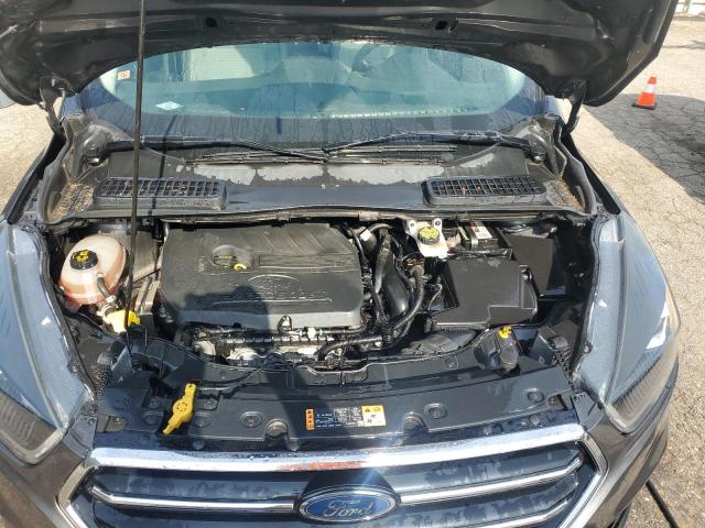 1FMCU0GDXJUC31665 - 2018 FORD ESCAPE SE GRAY photo 12