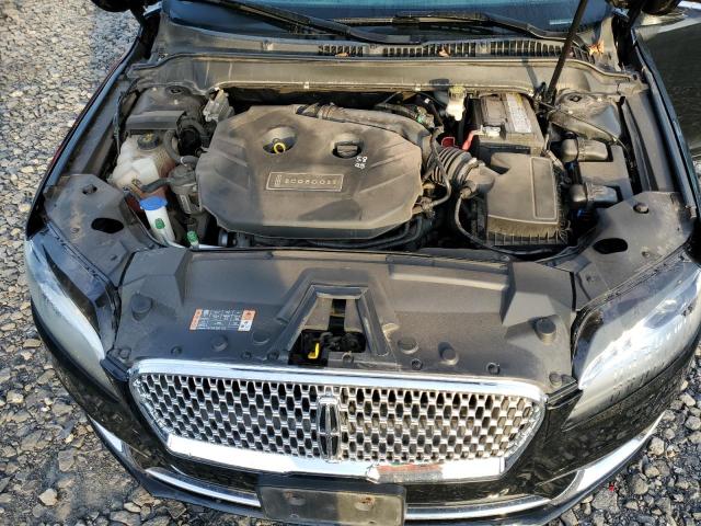 3LN6L5F9XHR607499 - 2017 LINCOLN MKZ RESERVE შავი ფოტო 11
