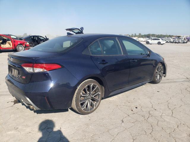 5YFP4RCE7LP015801 - 2020 TOYOTA COROLLA SE BLUE photo 3