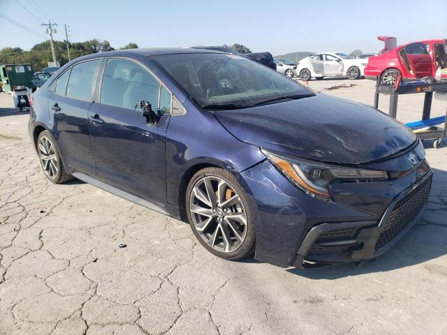 5YFP4RCE7LP015801 - 2020 TOYOTA COROLLA SE BLUE photo 4