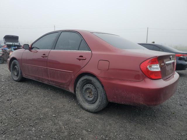 4T1BE32K84U322888 - 2004 TOYOTA CAMRY LE RED photo 2