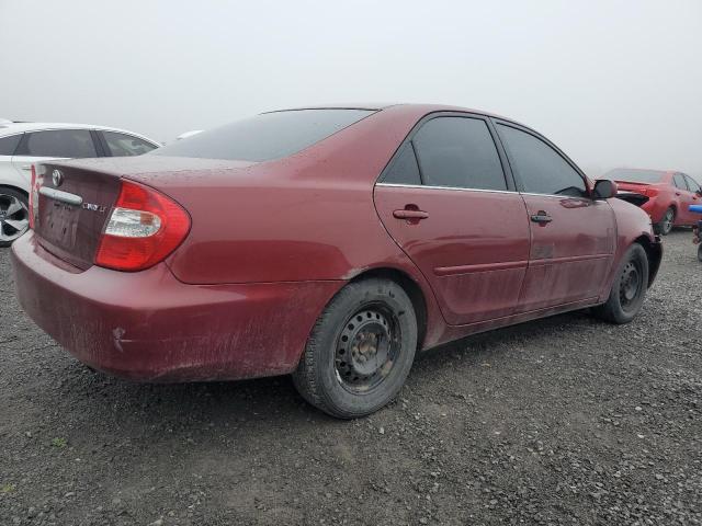 4T1BE32K84U322888 - 2004 TOYOTA CAMRY LE RED photo 3