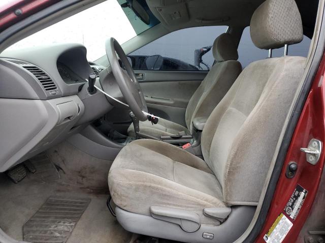 4T1BE32K84U322888 - 2004 TOYOTA CAMRY LE RED photo 7