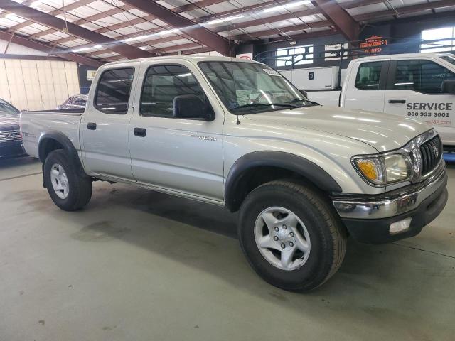 5TEHN72N14Z362849 - 2004 TOYOTA TACOMA DOUBLE CAB BEIGE photo 4