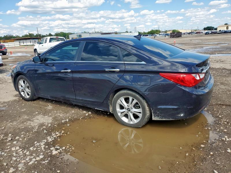 5NPEC4AC2BH171982 - 2011 HYUNDAI SONATA SE BLUE photo 2