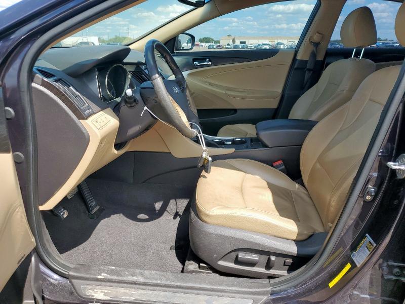 5NPEC4AC2BH171982 - 2011 HYUNDAI SONATA SE BLUE photo 7