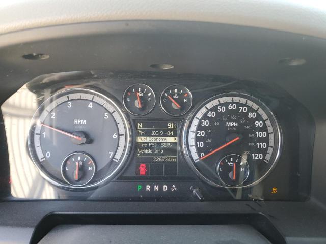 1C6RD6GP7CS130438 - 2012 DODGE RAM 1500 SLT Gümüş fotoğraf 9