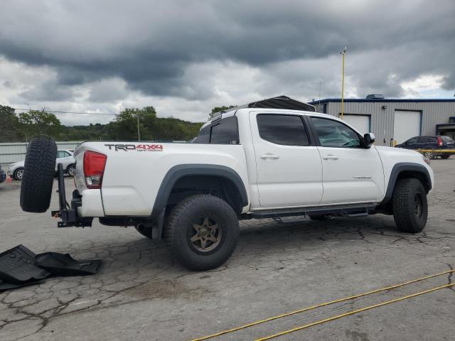 3TMCZ5AN4HM083838 - 2017 TOYOTA TACOMA DOUBLE CAB WHITE photo 3