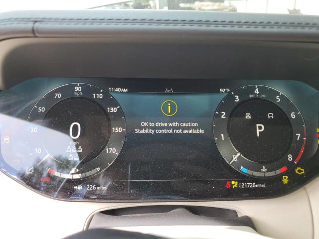 SALK1BE9XRA095255 - 2024 LAND ROVER RANGE ROVE AUTOBIOGRAPHY WHITE photo 9