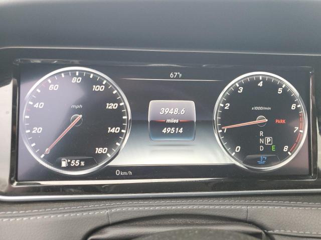 WDDUG8FB0HA305725 - 2017 MERCEDES-BENZ S 550 4MATIC BLACK photo 9