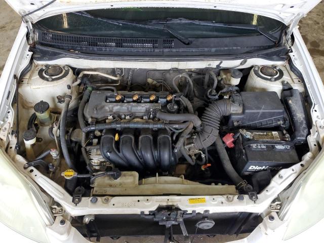 2T1KR32E66C606118 - 2006 TOYOTA COROLLA MA XR WHITE photo 11