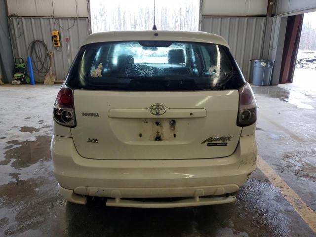 2T1KR32E66C606118 - 2006 TOYOTA COROLLA MA XR WHITE photo 6