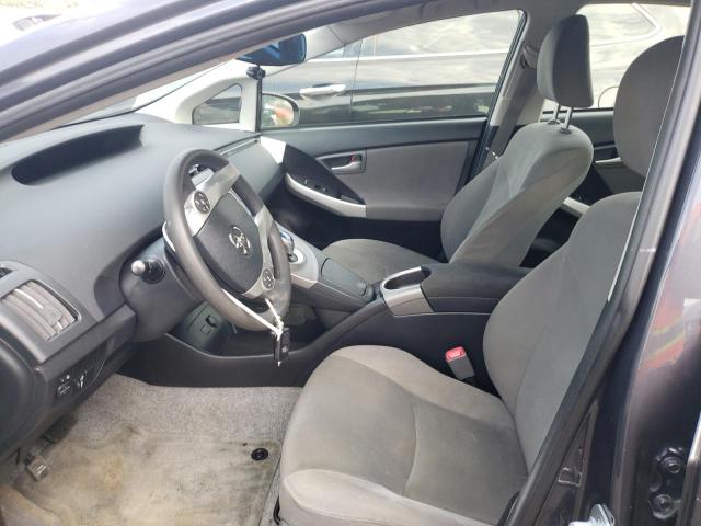 JTDKN3DU0D1734307 - 2013 TOYOTA PRIUS ნაცრისფერი ფოტო 7