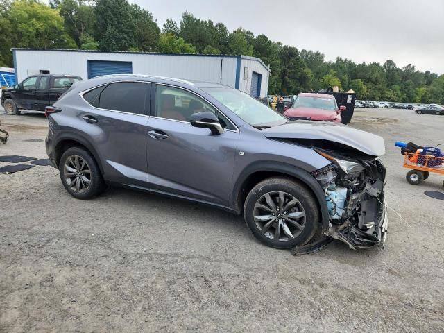 JTJYARBZ7J2093392 - 2018 LEXUS NX 300 BASE Сұр фото 4