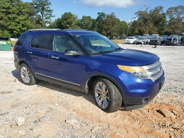 1FM5K7D85DGA57845 - 2013 FORD EXPLORER XLT ლურჯი ფოტო 4