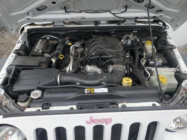 1C4BJWDG4GL209234 - 2016 JEEP WRANGLER U SPORT WHITE photo 12