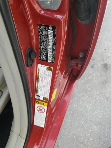 JTDKN3DU7F0408478 - 2015 TOYOTA PRIUS RED photo 12