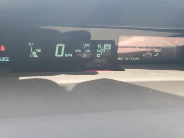 JTDKN3DU7F0408478 - 2015 TOYOTA PRIUS RED photo 9