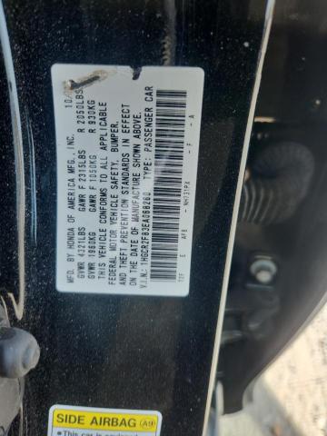 1HGCR2F83EA068260 - 2014 HONDA ACCORD EXL BLACK photo 12
