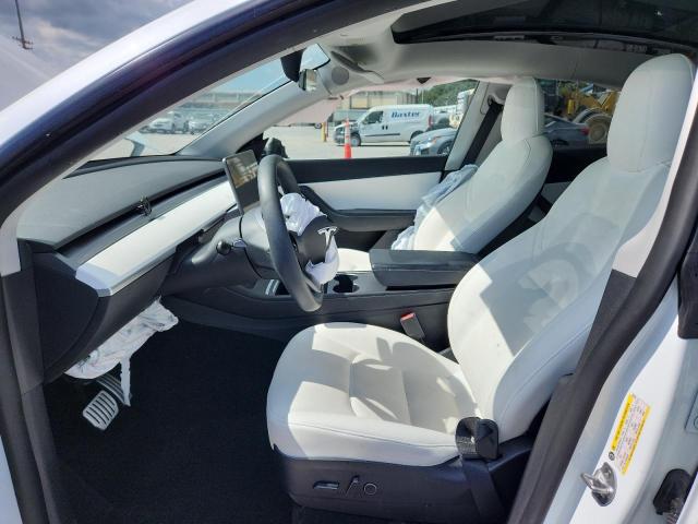 7SAYGDEF2NF322332 - 2022 TESLA MODEL Y 白色 照片 7