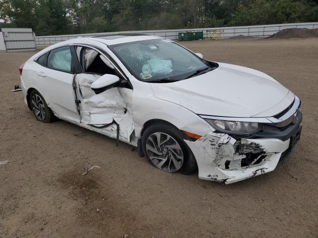 19XFC2F7XHE021278 - 2017 HONDA CIVIC EX WHITE photo 4