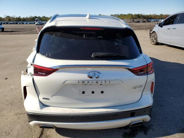 3PCAJ5BB6MF125797 - 2021 INFINITI QX50 LUXE WHITE photo 6