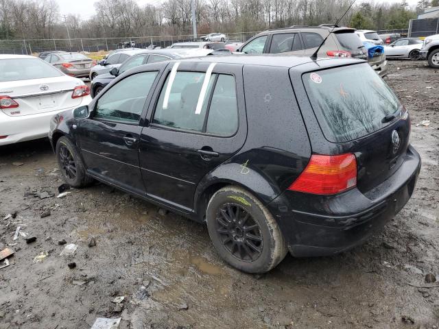 9BWGL61J444032521 - 2004 VOLKSWAGEN GOLF GLS BLACK photo 2