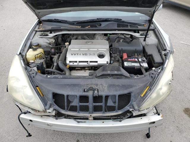 JTHBA30G245017930 - 2004 LEXUS ES 330 SILVER photo 11