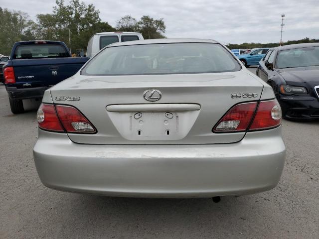 JTHBA30G245017930 - 2004 LEXUS ES 330 SILVER photo 6