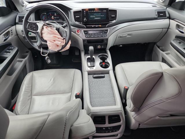 5FNYF5H58KB021164 - 2019 HONDA PILOT EXL BLUE photo 8