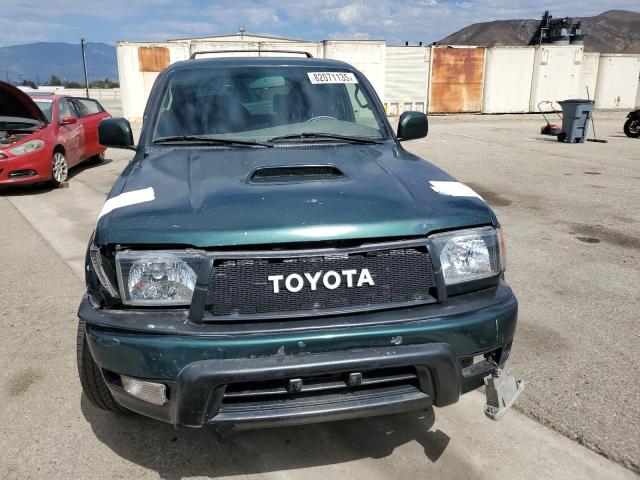 JT3GN86R410204732 - 2001 TOYOTA 4RUNNER SR5 GREEN photo 5