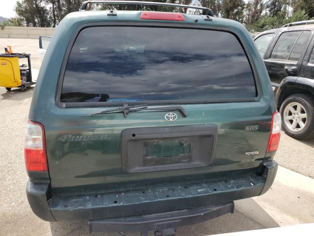 JT3GN86R410204732 - 2001 TOYOTA 4RUNNER SR5 GREEN photo 6