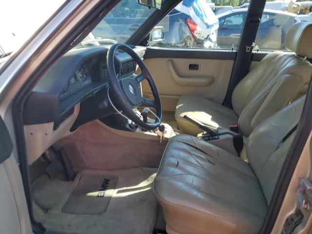 WBADK8302J9900401 - 1988 BMW 528 E AUTOMATIC TAN photo 7