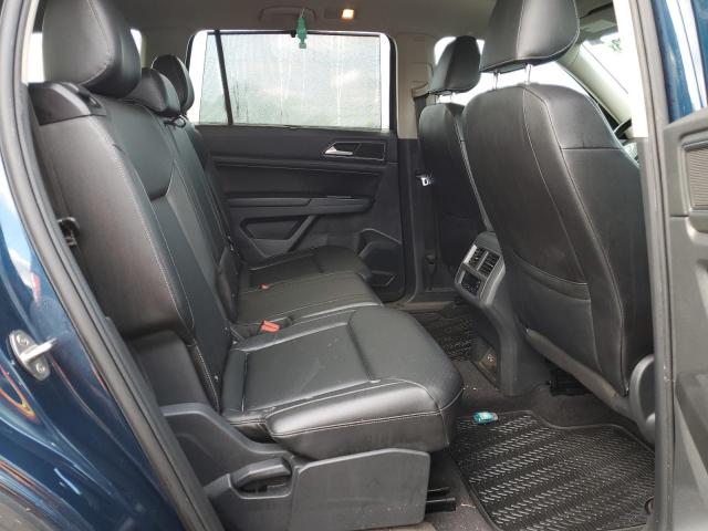 1V2MR2CA7JC545702 - 2018 VOLKSWAGEN ATLAS SEL BLUE photo 10