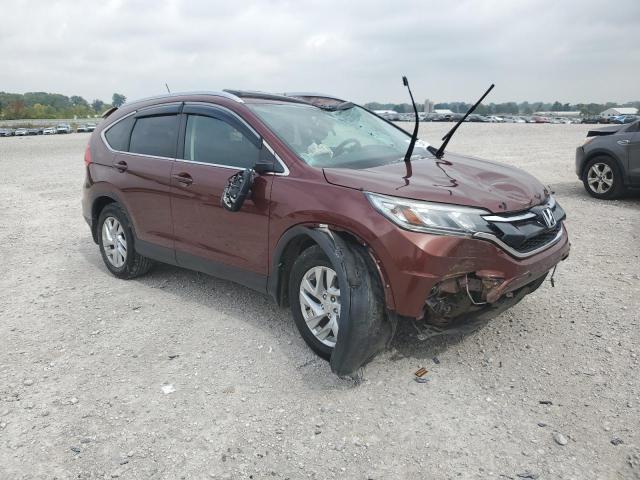 5J6RM4H79FL104413 - 2015 HONDA CR-V EXL BURGUNDY photo 4
