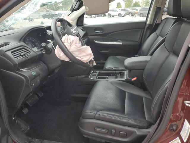 5J6RM4H79FL104413 - 2015 HONDA CR-V EXL BURGUNDY photo 7