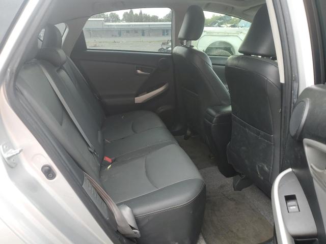 JTDKN3DU8F1944768 - 2015 TOYOTA PRIUS SILVER photo 10