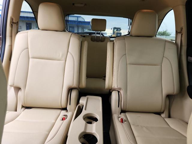 5TDJZRFH5KS935302 - 2019 TOYOTA HIGHLANDER SE Marrón foto 10